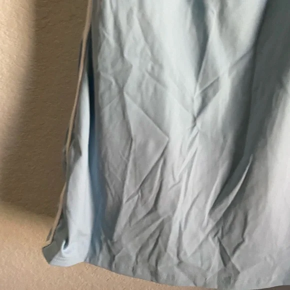 West Fade Light Blue Contrast Piping Pickleball Tennis Sporty New Mini Dress XS - Picture 7 of 16